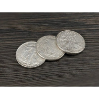 Triad Coins - Walking Liberty Half Dollar Replica Coin Set Only