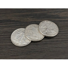 Triad Coins - Walking Liberty Half Dollar Replica Coin Set Only