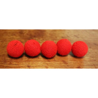 Balls - 1" COMBO SET for Cups and Balls AND Chop Cup - Red