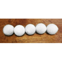 Balls - 1" COMBO SET for Cups and Balls AND Chop Cup - White