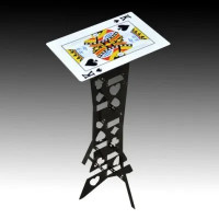 Harbin Style Table - BLACK with Playing Card Top