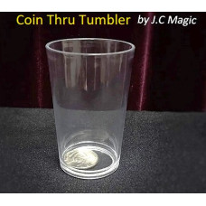 Borrowed Coin Thru Tumbler - J C Magic