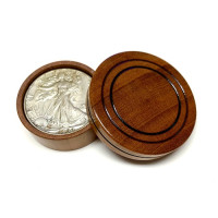 Okito Coin Box - Deluxe Wood