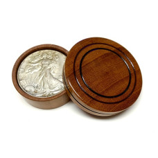 Boston Coin Box - Deluxe Wood