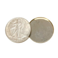 Walking Liberty Half Dollar Replica Expanded Shimmed Shell - Magnetic