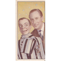 Archie Andrews and Peter Brough Original Tea Card from Barber Tea