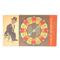Charlie McCarthy Radio Party Game - RARE Unbroken Boards!
