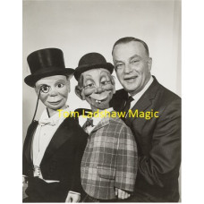 Photo - Edgar Bergen, Charlie McCarthy and Mortimer Snerd