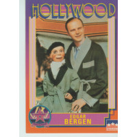 Edgar Bergen Hollywood Walk of Fame Collector Card