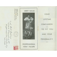 Jerry Baum Vent Figure Maker Brochure