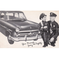 Postcard - Wayne Fernelius and Jerry McSafety 1954