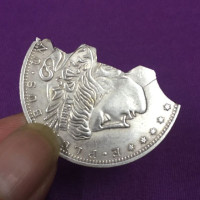 Morgan Dollar Replica Bite Coin