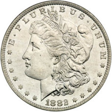 Morgan Dollar Split Coin