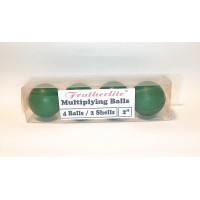 Multiplying Billiard Balls - GREEN Featherlite