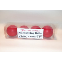 Multiplying Billiard Balls - RED Featherlite