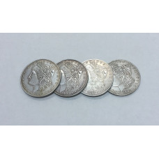 Morgan Dollar Quad Coin