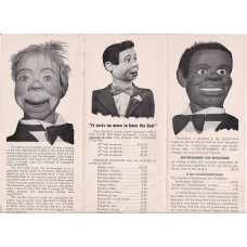 Golden Gate Magic Company Ventriloquial Figure Brochure