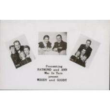 Postcard - Raymond and Ann Schaibley
