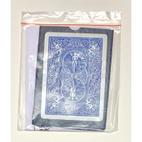 Shimmed Bicycle Playing Card - BLUE Back