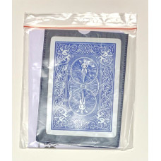 Shimmed Bicycle Playing Card - BLUE Back