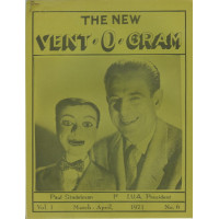 The New Vent-O-Gram Magazine Volume 1 Number 6 - Paul Stadelman Cover