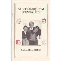 Ventriloquism Revealed - Book by Maher Studios - Col. Bill Boley Cover
