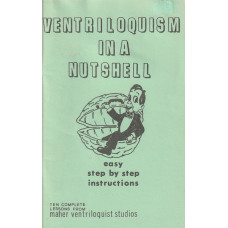 Ventriloquism in a Nutshell - Book by Clinton Detweiler