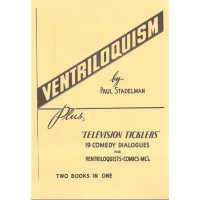 Ventriloquism Plus TV Ticklers - Book by Paul Stadelman