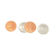 Walking Liberty Half Dollar Replica Sun and Moon Coin Set PLUS