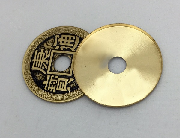 Chinese Luohanqian Expanded Shell Coin - Dollar Size