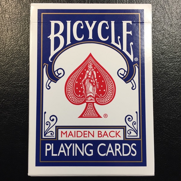 Marked Maiden Back Blue Bicycle Trick Playing Cards Poker Size Deck USPCC Sealed 